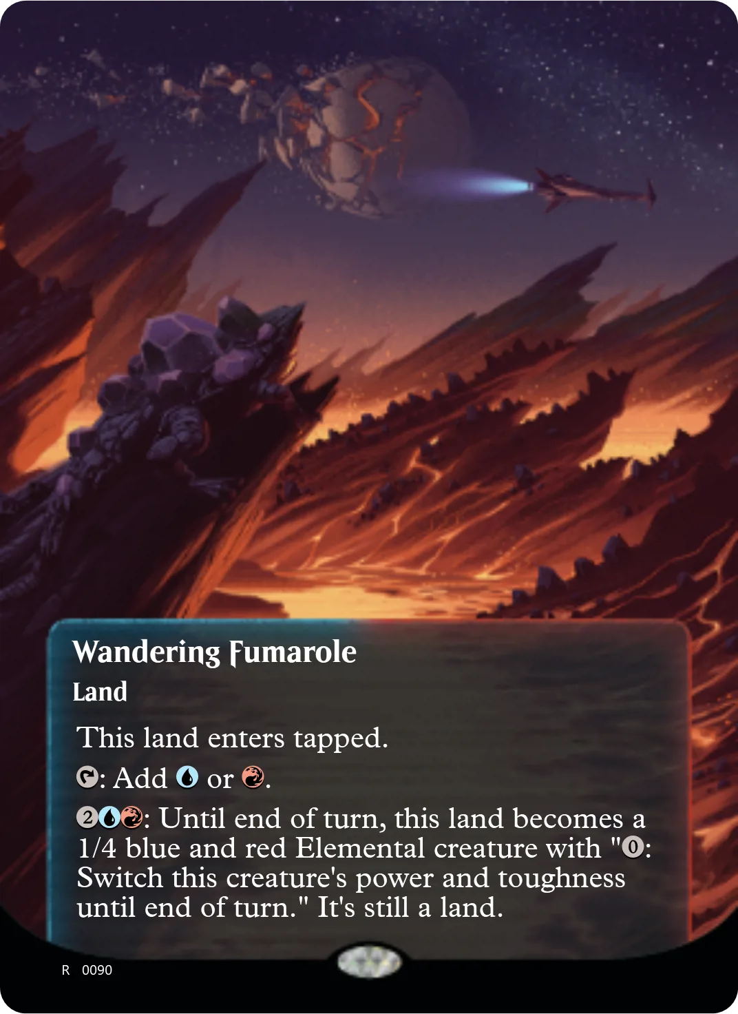 Wandering Fumarole