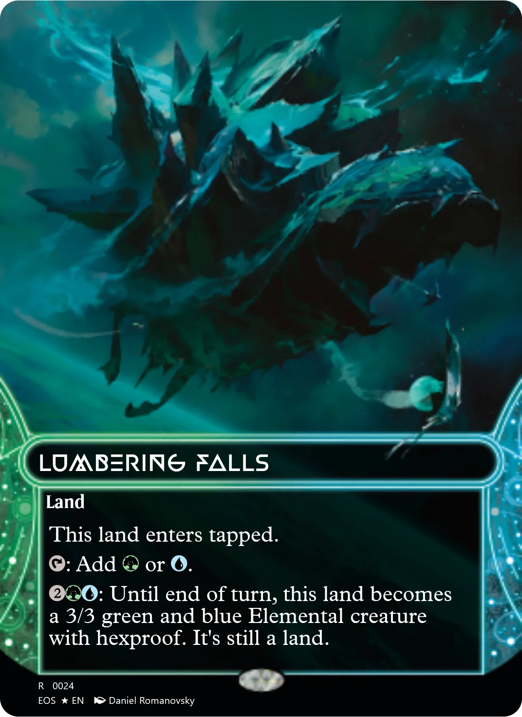 Lumbering Falls