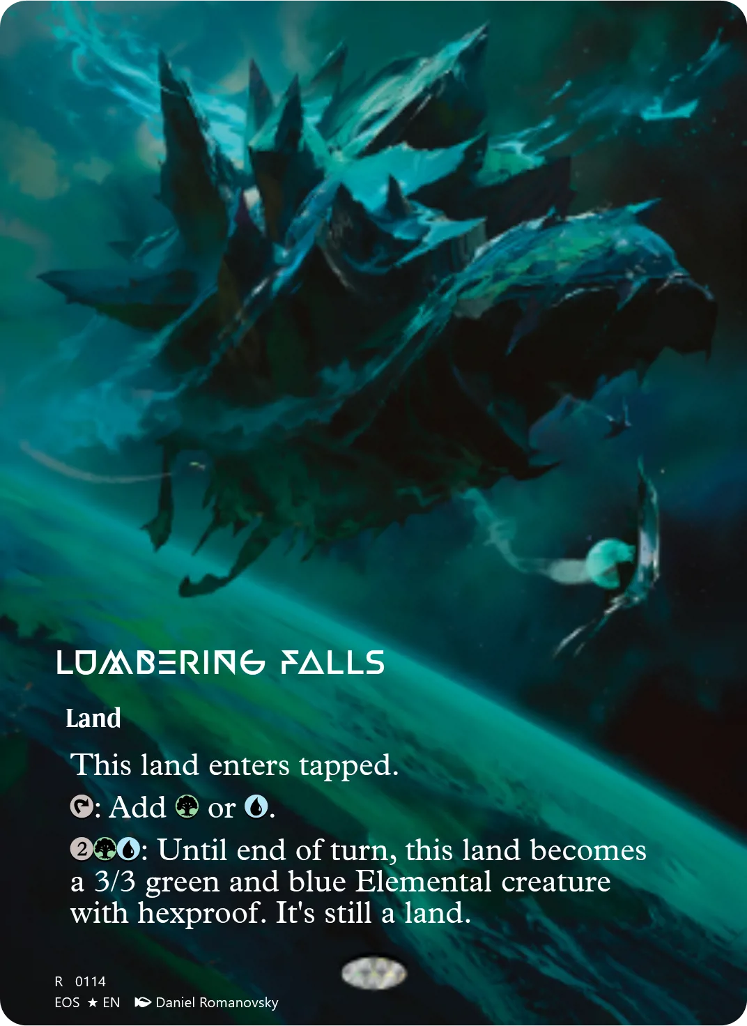 Lumbering Falls