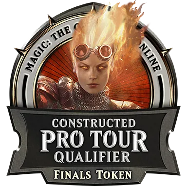 Red Constructed Pro Tour Qualifier Finals Token