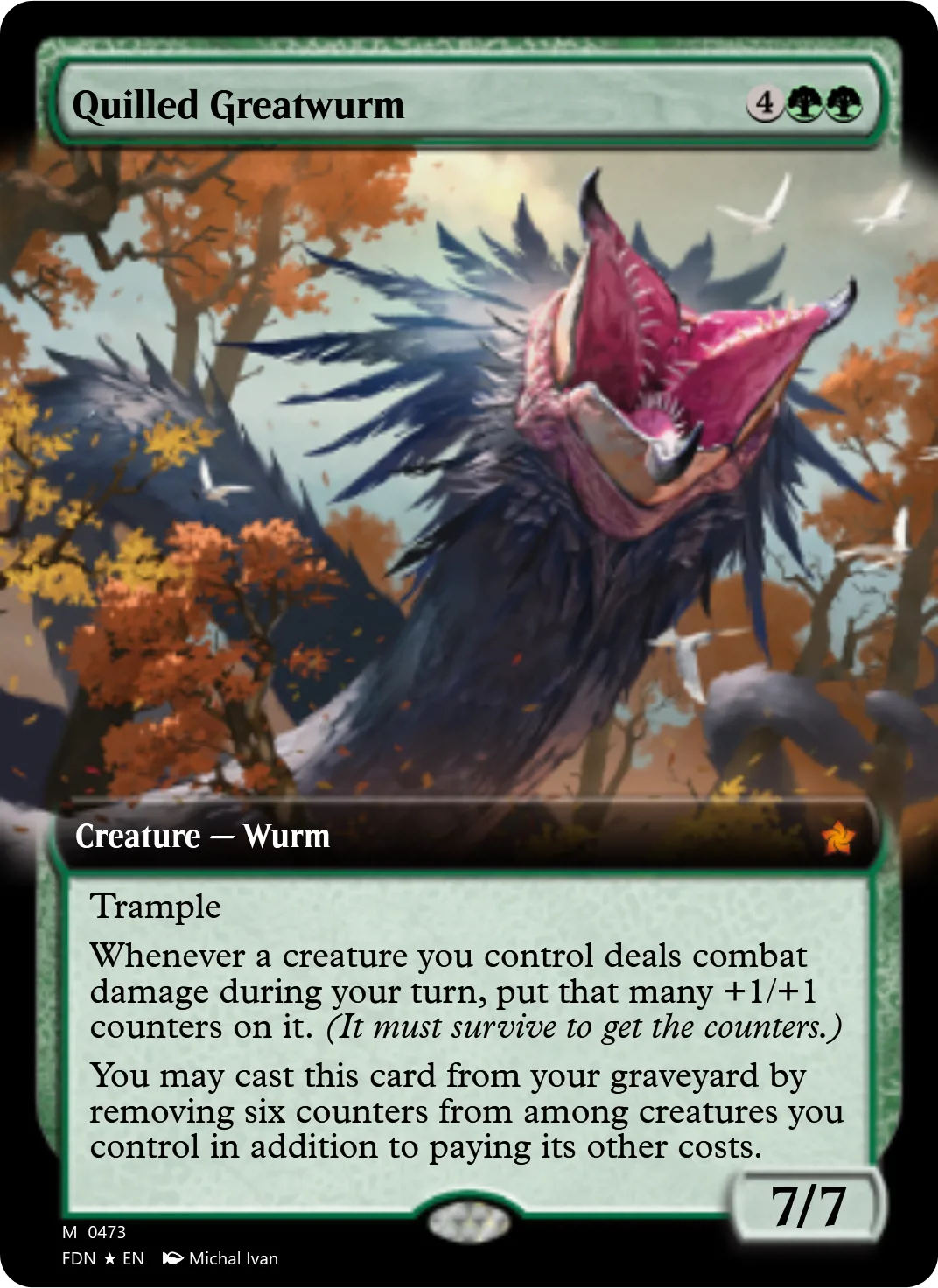 Quilled Greatwurm