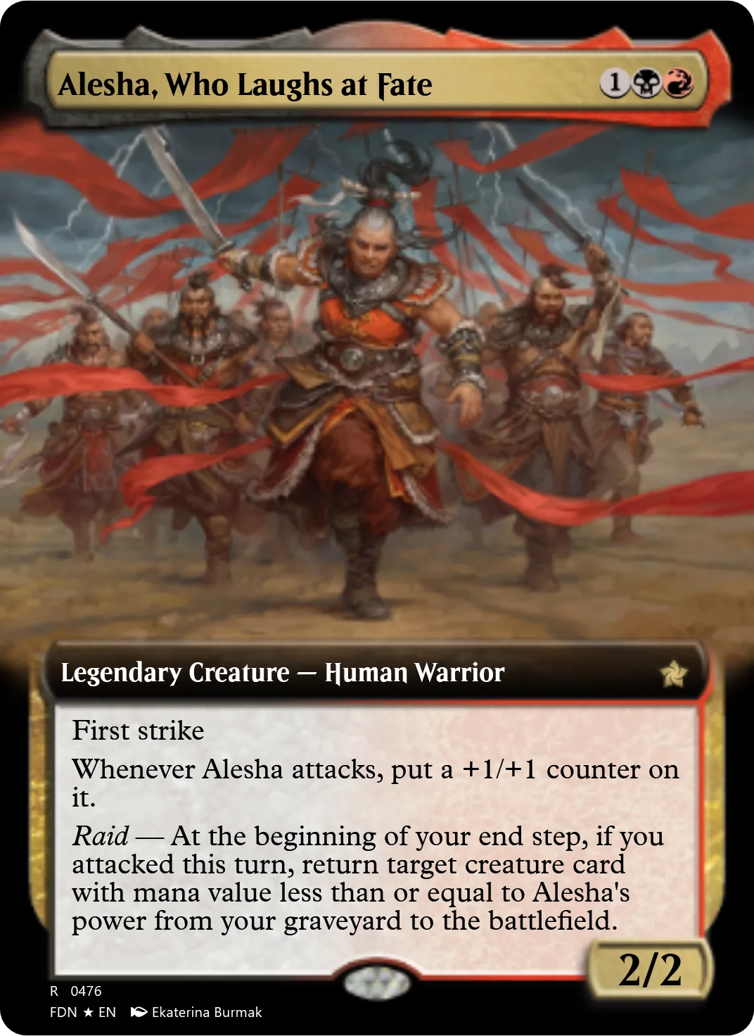 Alesha, Who Laughs at Fate