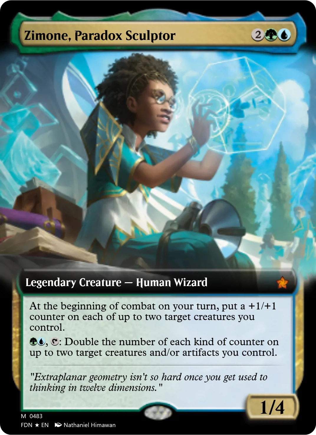 Zimone, Paradox Sculptor