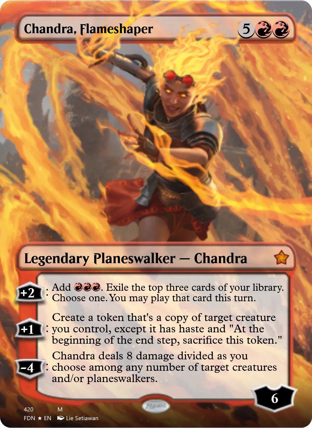 Chandra, Flameshaper