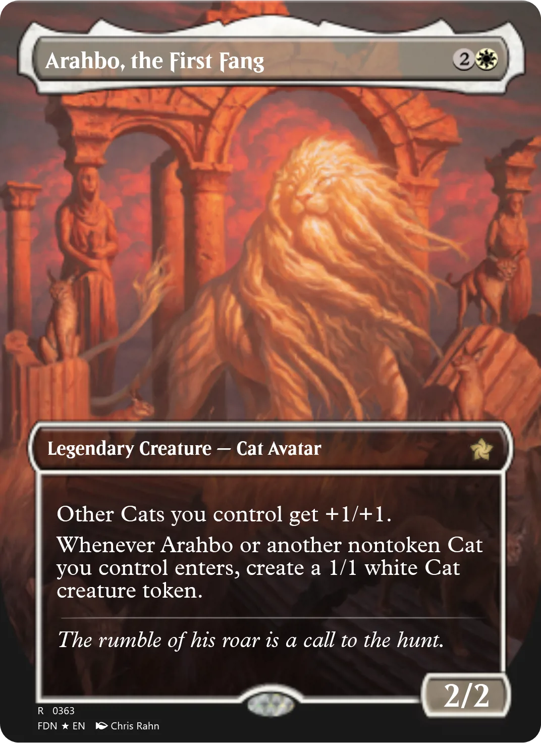 Arahbo, the First Fang