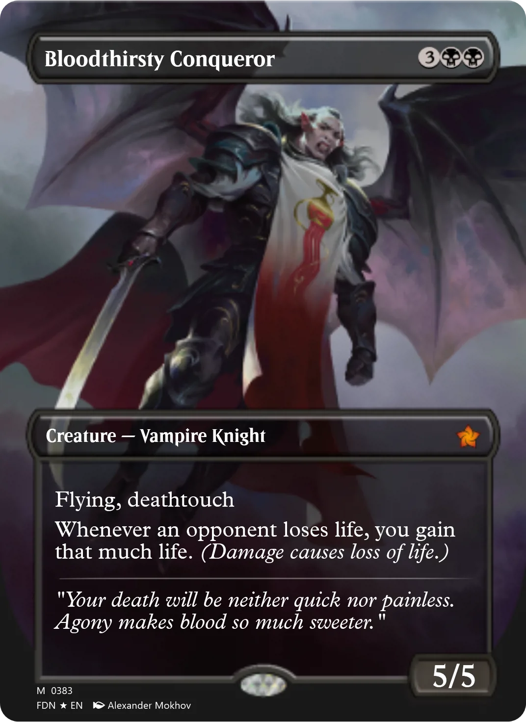 Bloodthirsty Conqueror