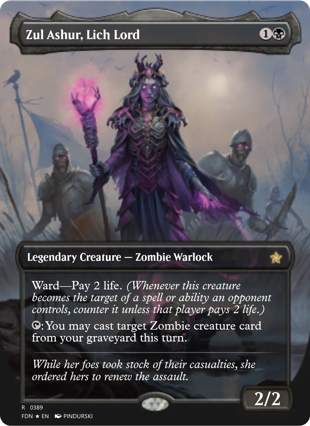 Zul Ashur, Lich Lord