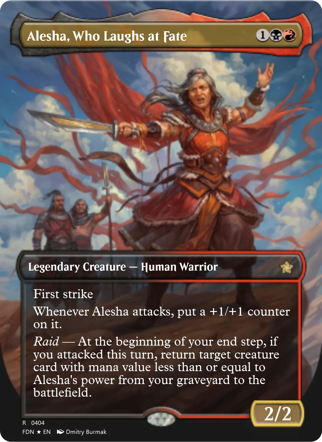 Alesha, Who Laughs at Fate