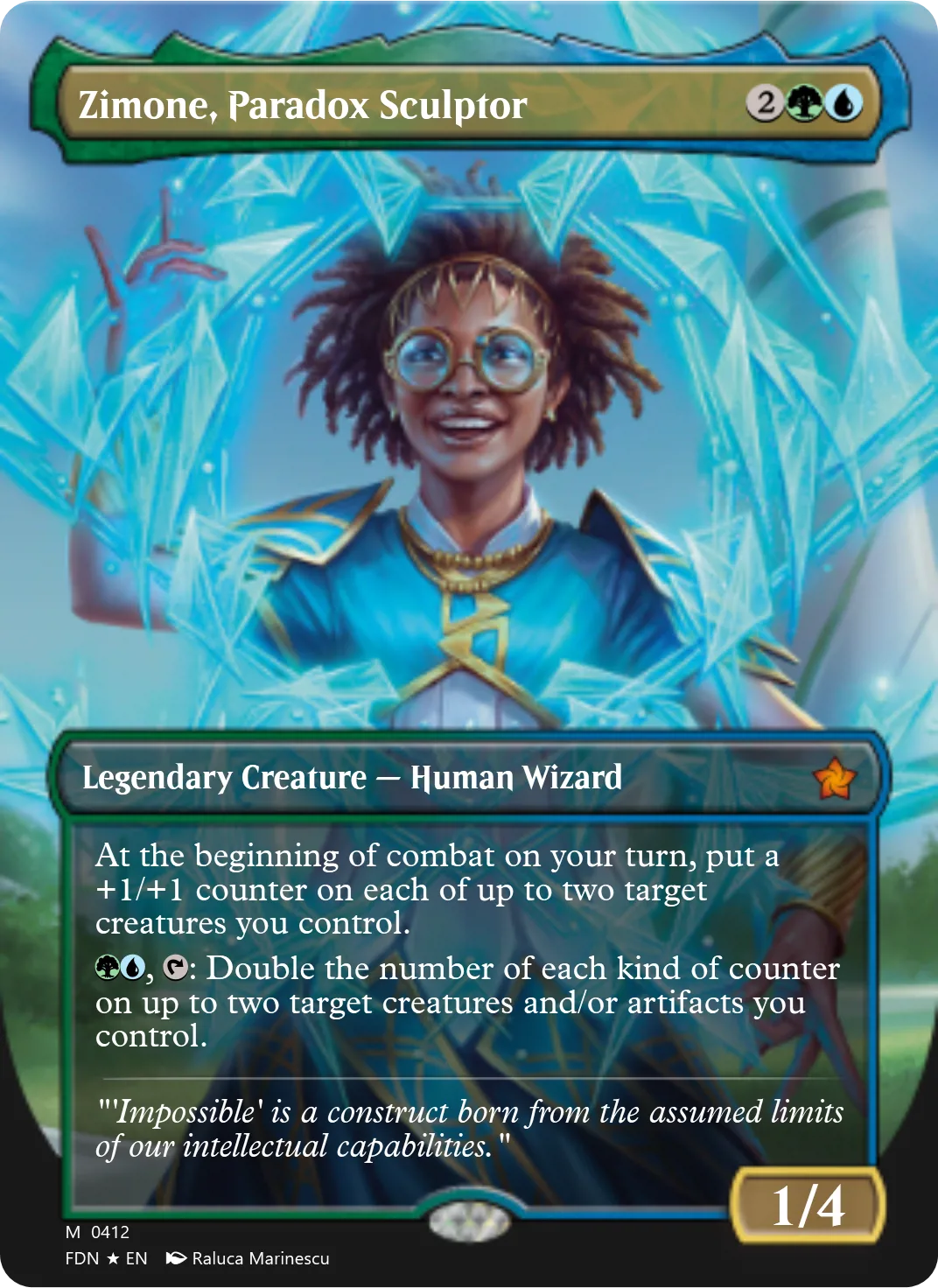Zimone, Paradox Sculptor