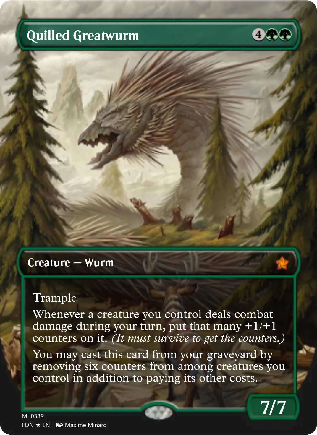 Quilled Greatwurm