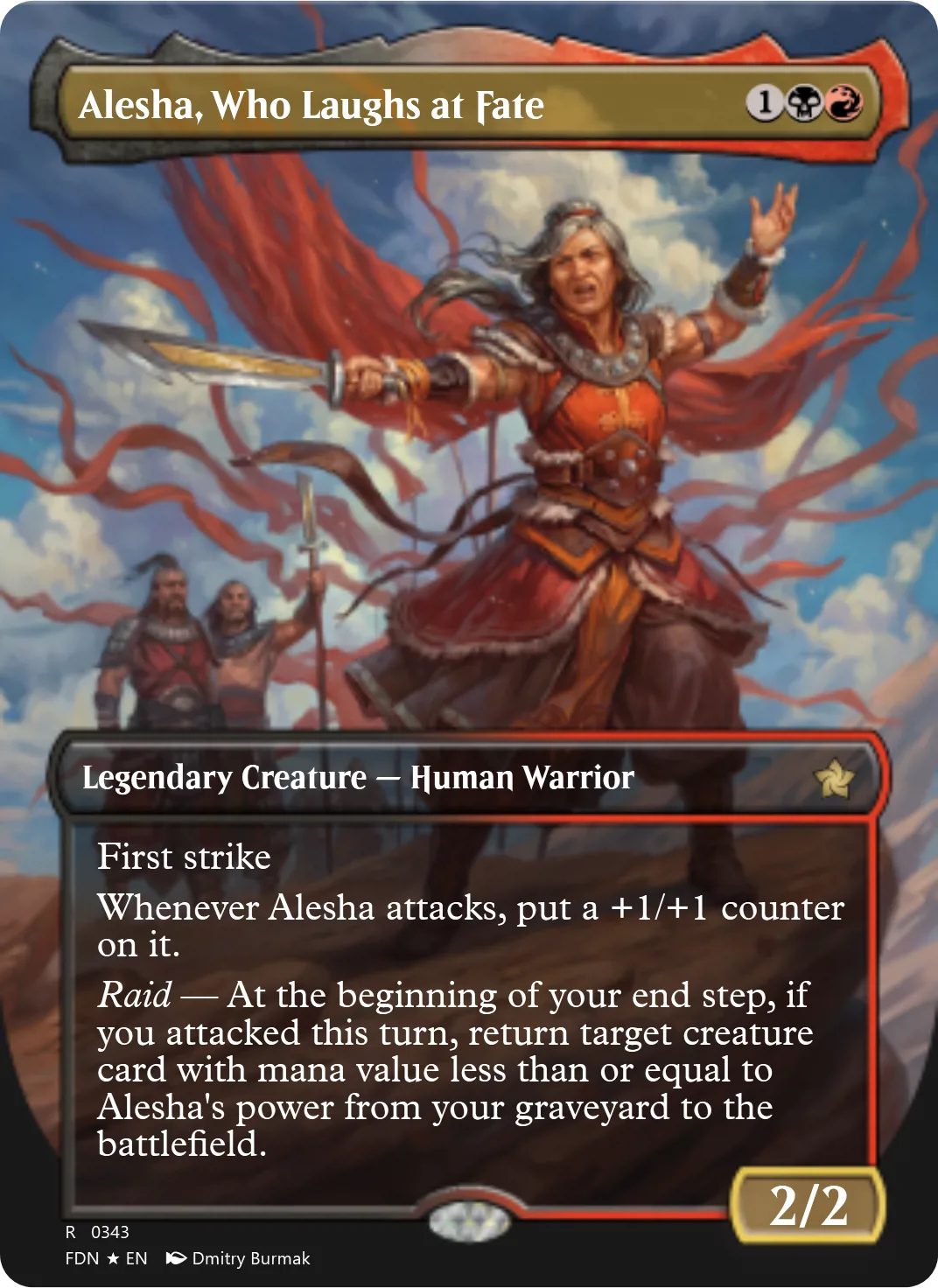 Alesha, Who Laughs at Fate