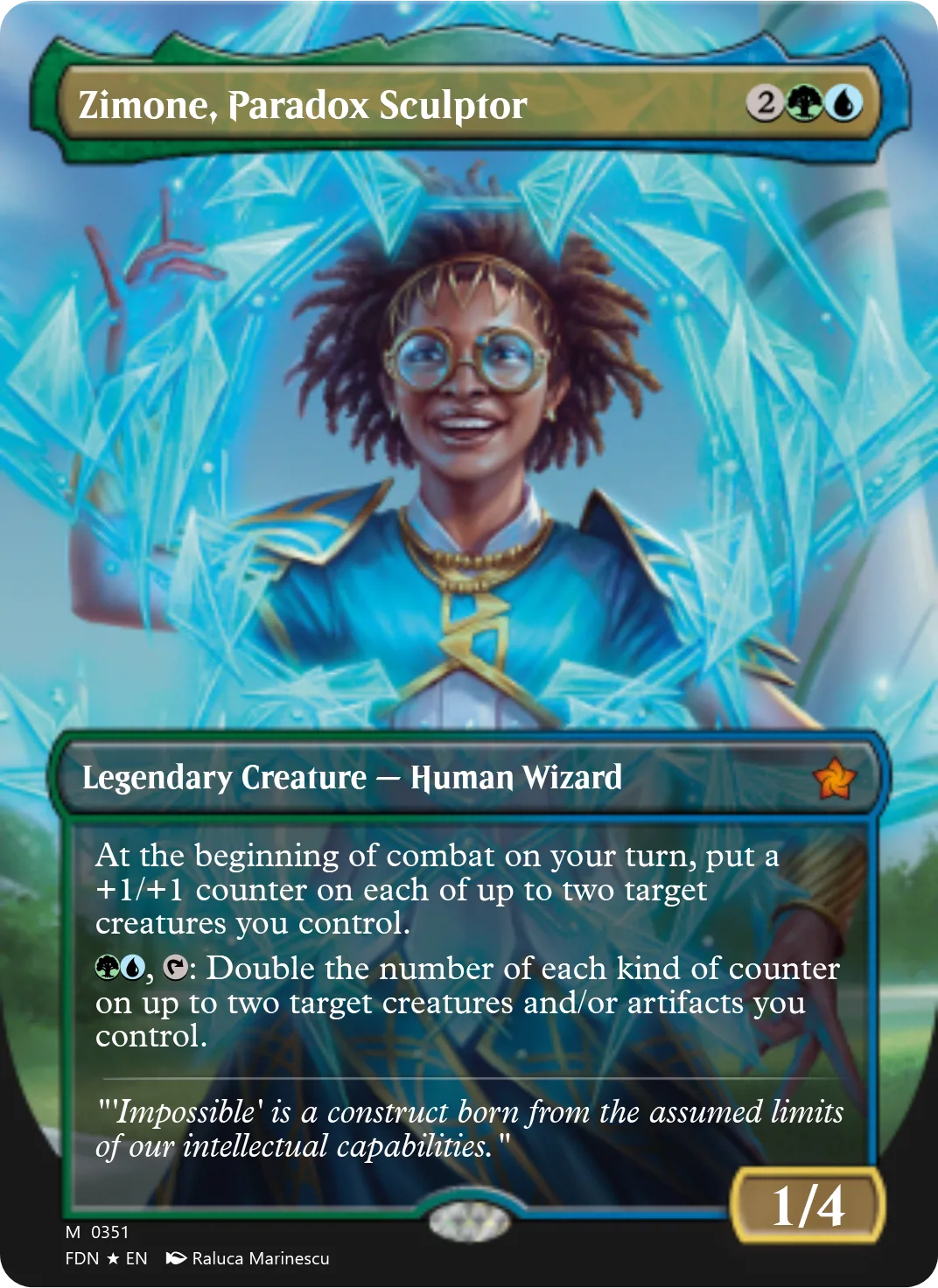 Zimone, Paradox Sculptor