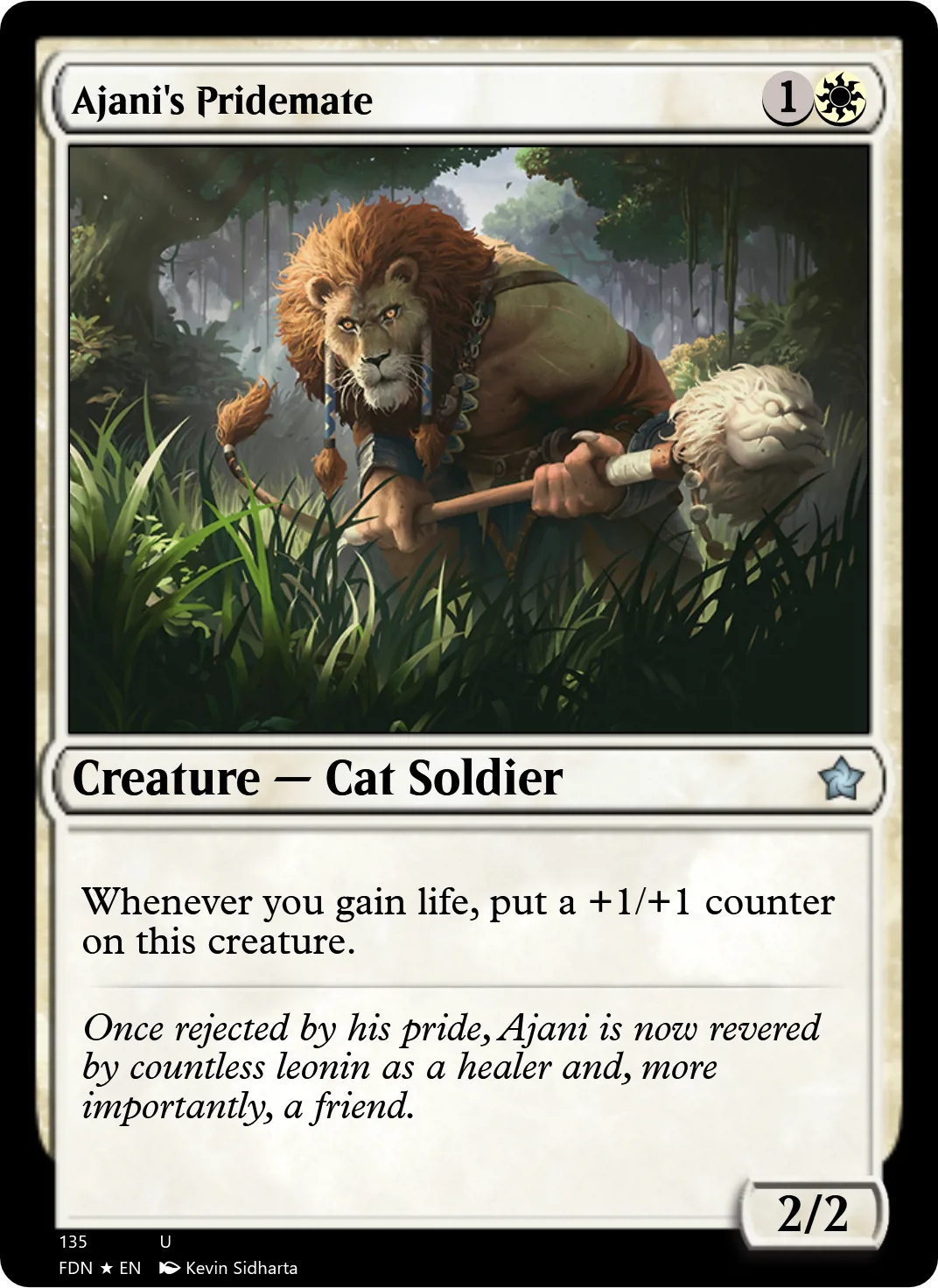 Ajani's Pridemate