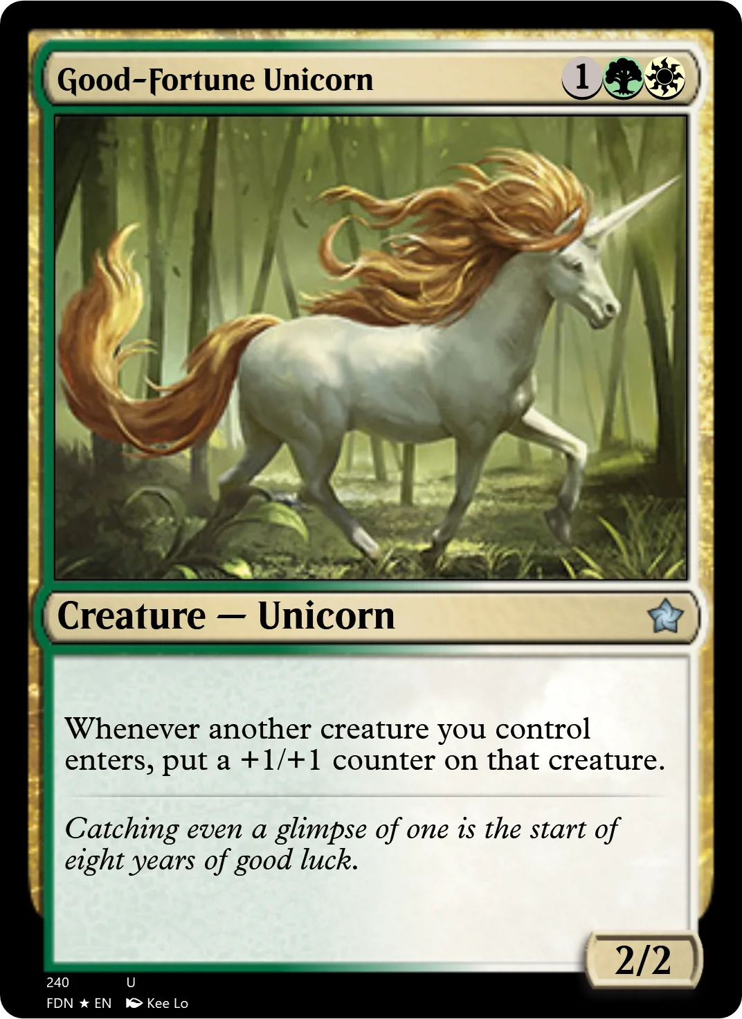 Good-Fortune Unicorn