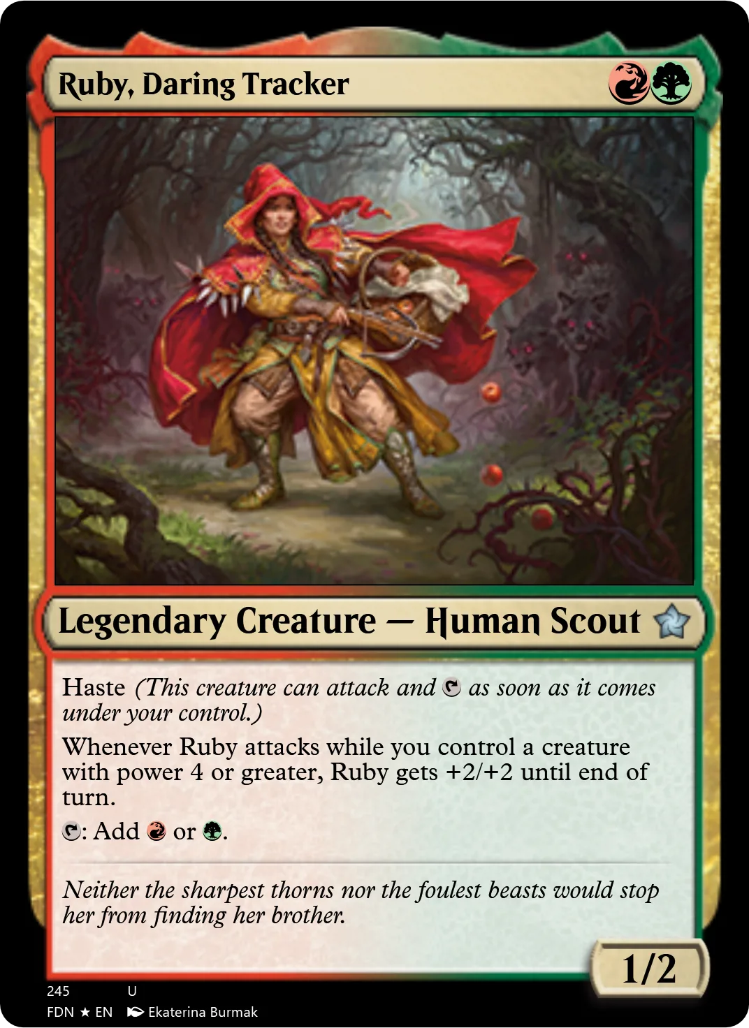 Ruby, Daring Tracker