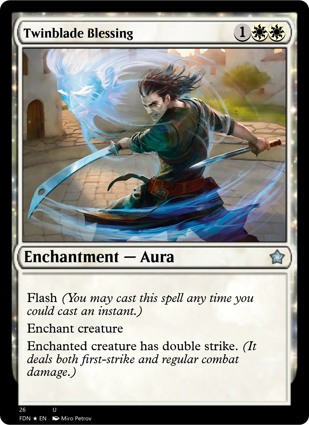Twinblade Blessing