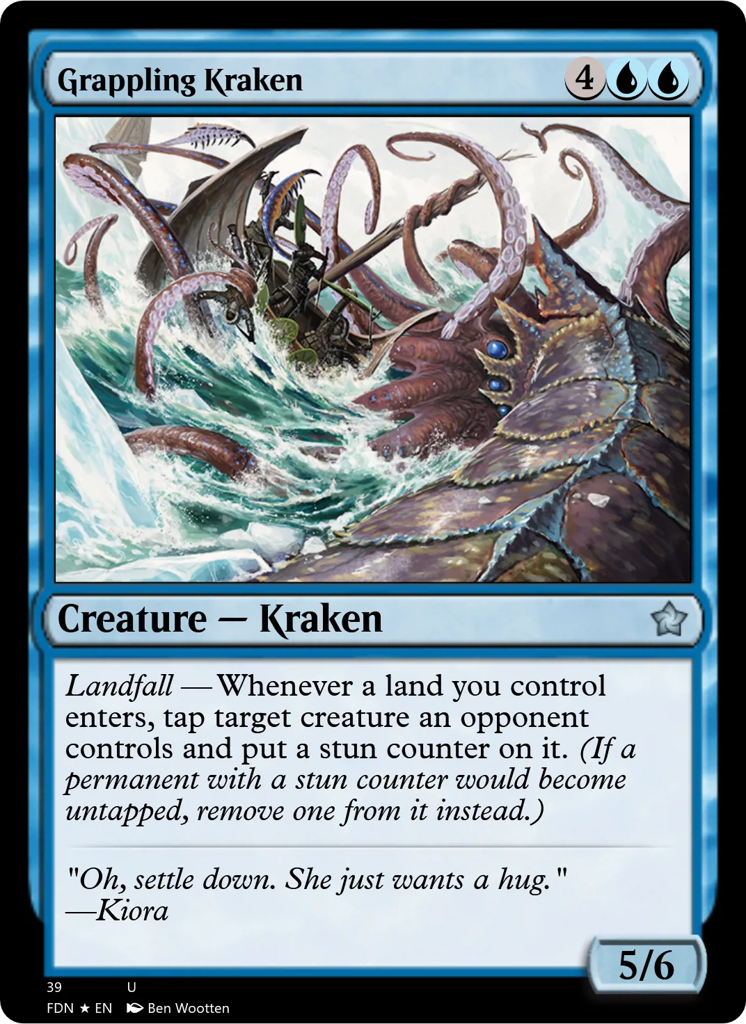 Grappling Kraken