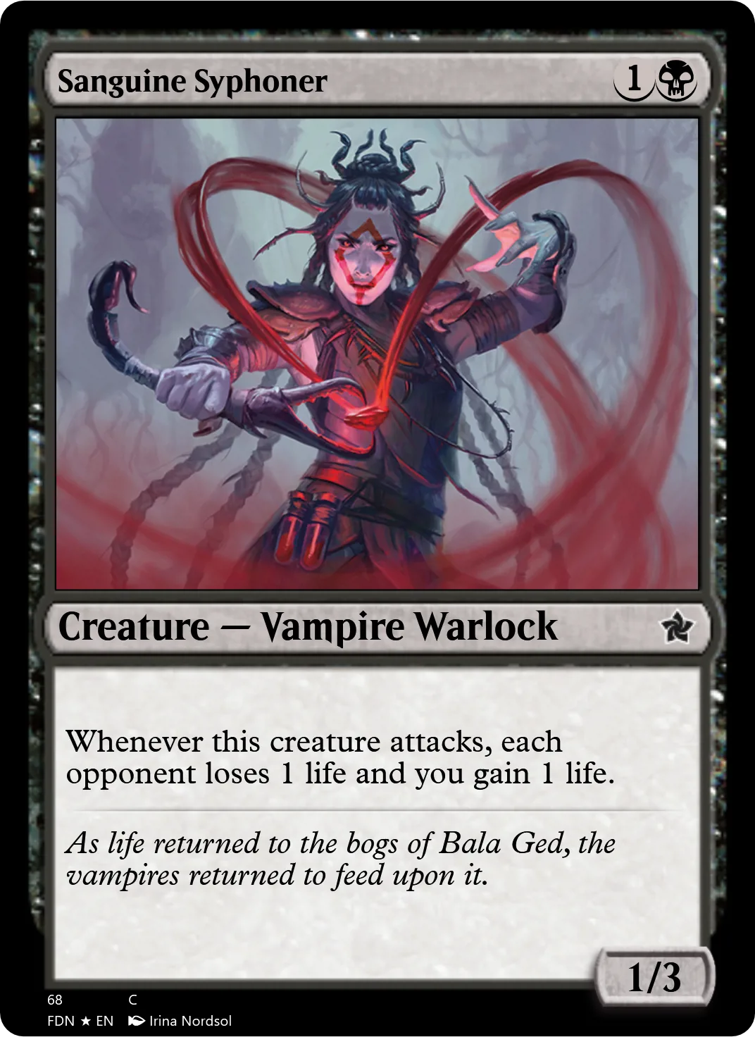Sanguine Syphoner
