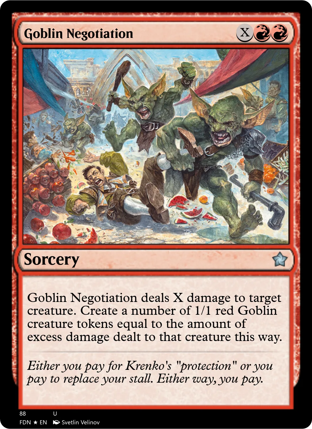 Goblin Negotiation