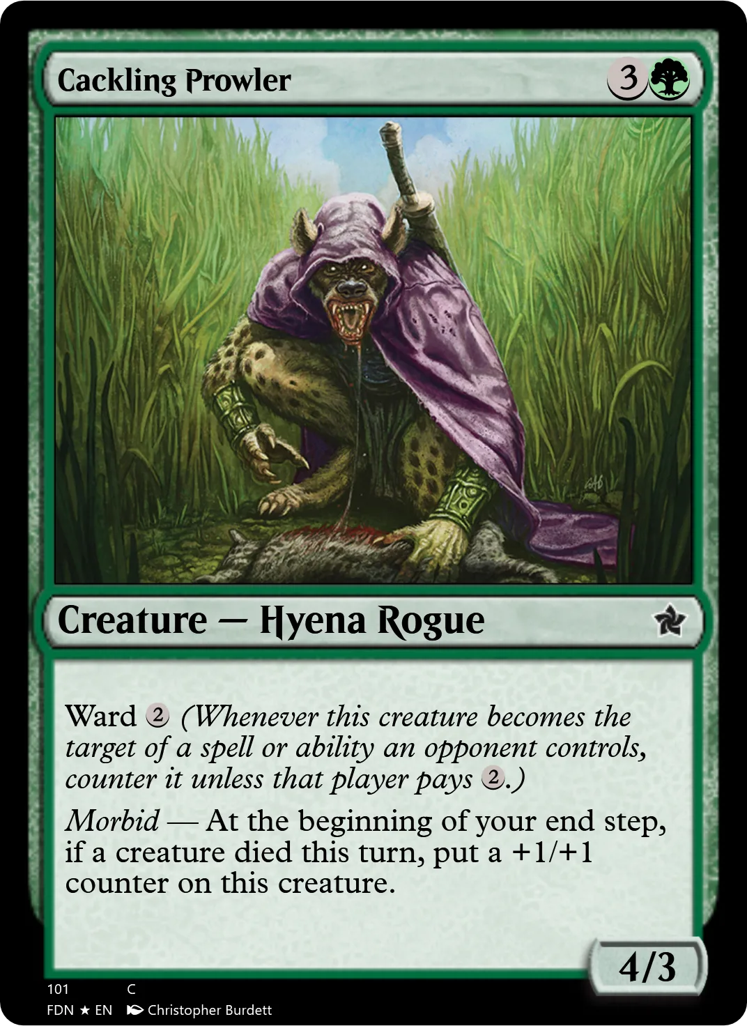 Cackling Prowler