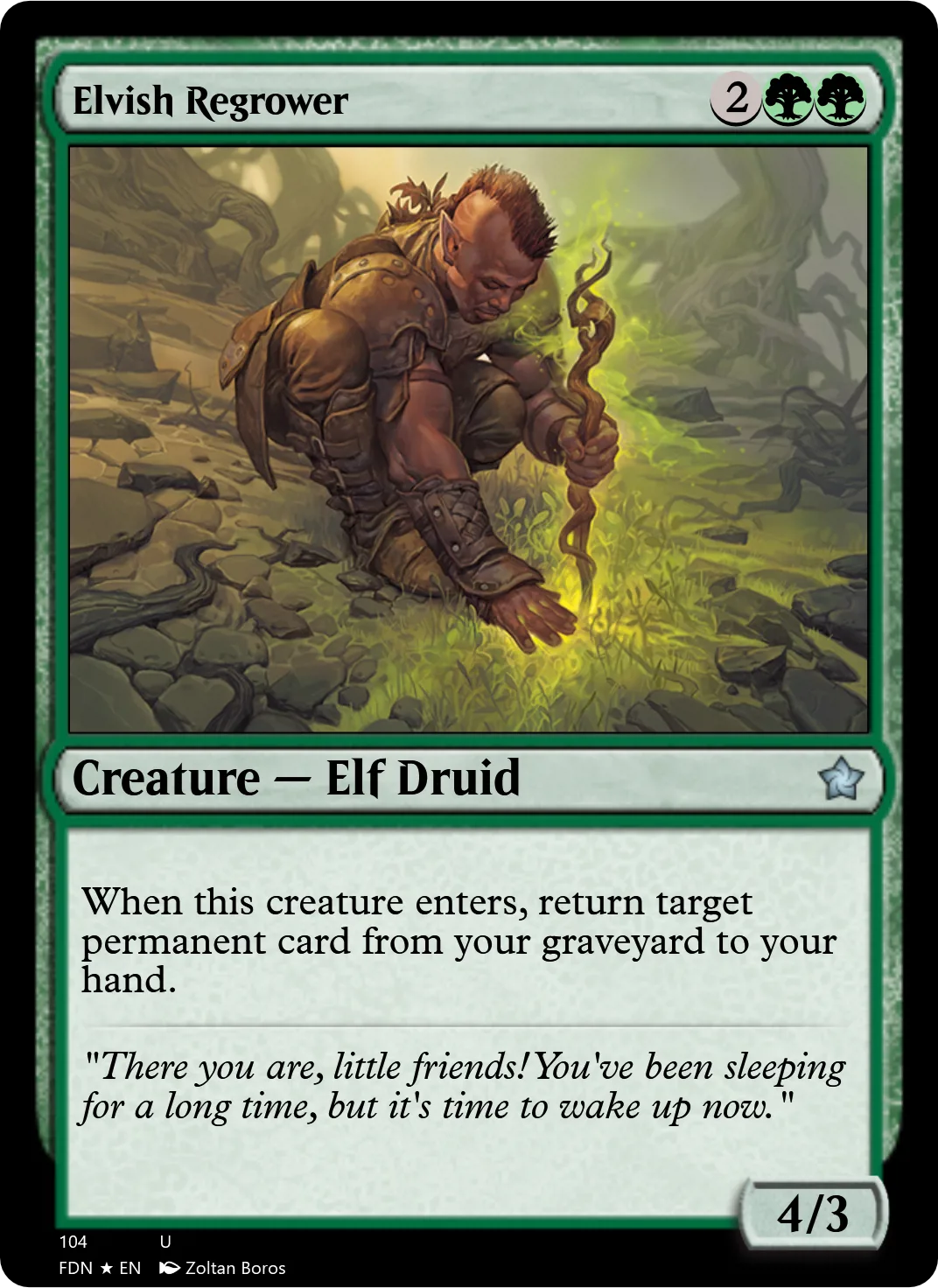 Elvish Regrower
