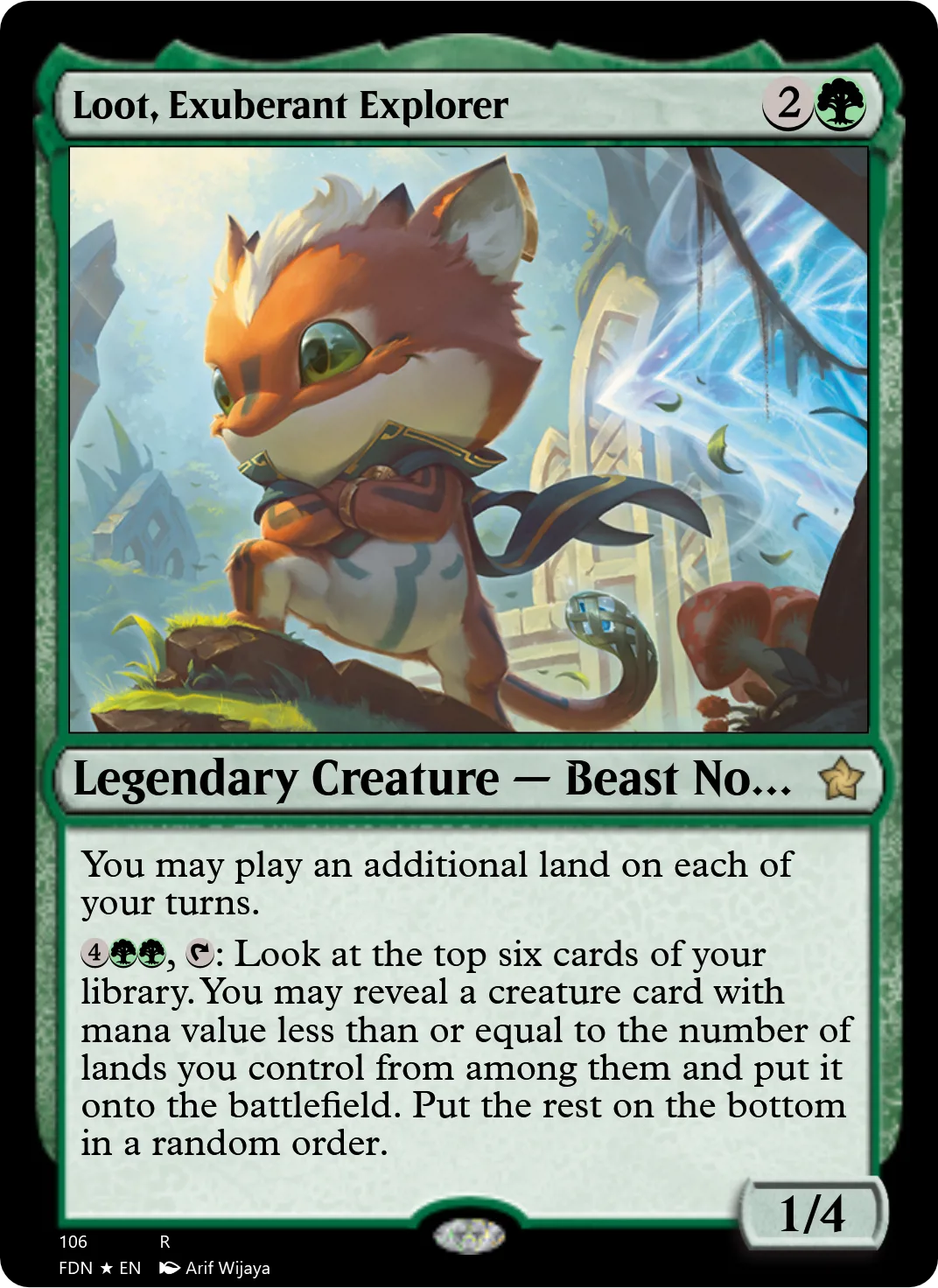 Loot, Exuberant Explorer
