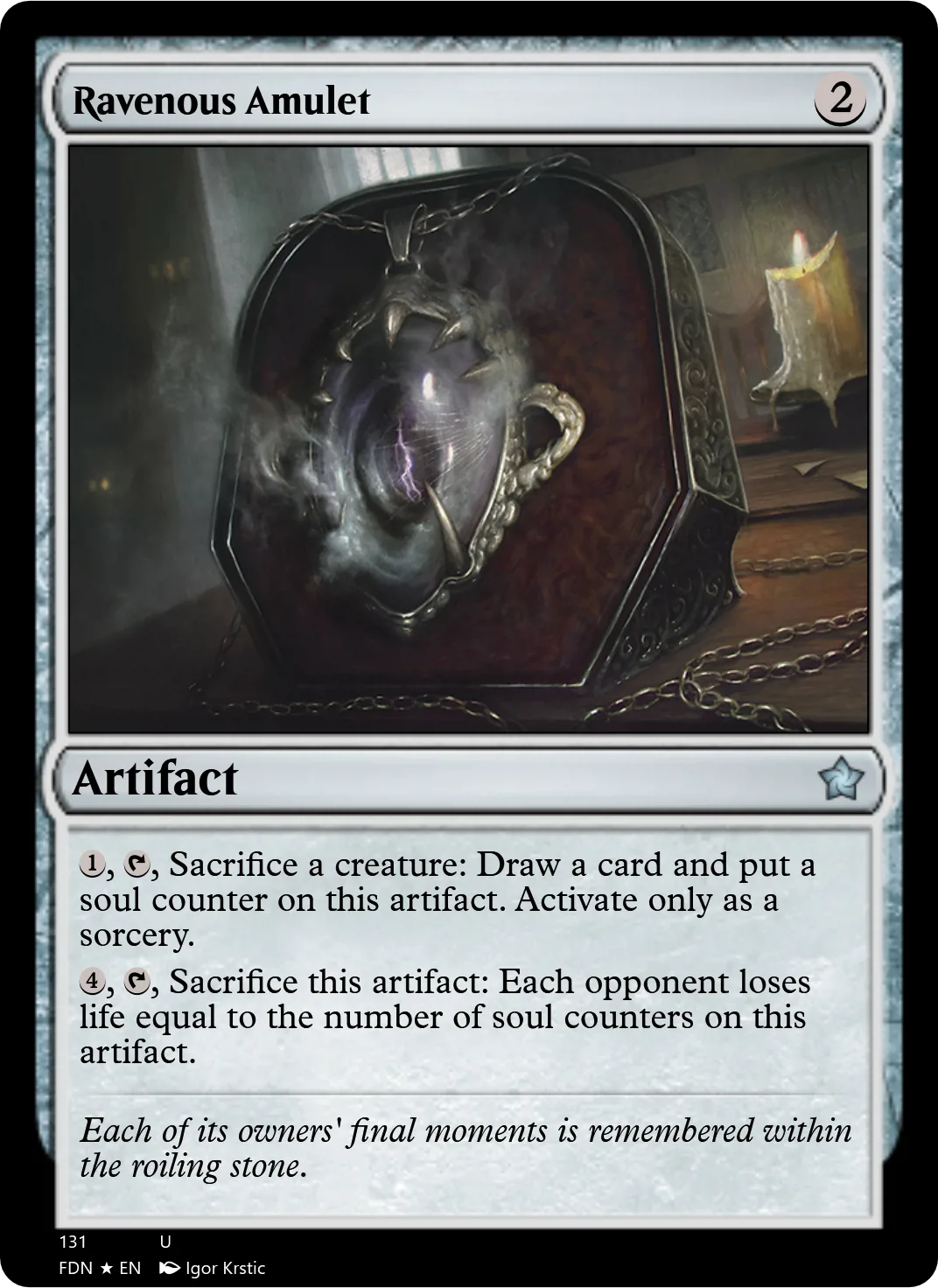 Ravenous Amulet