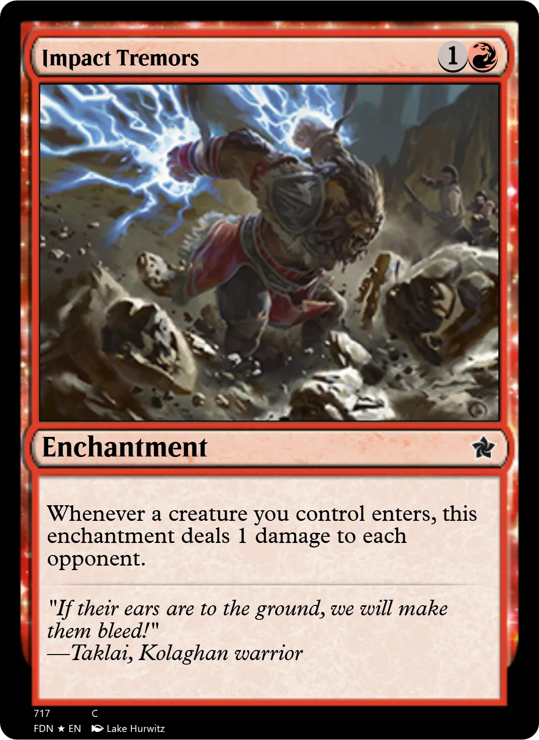 Impact Tremors