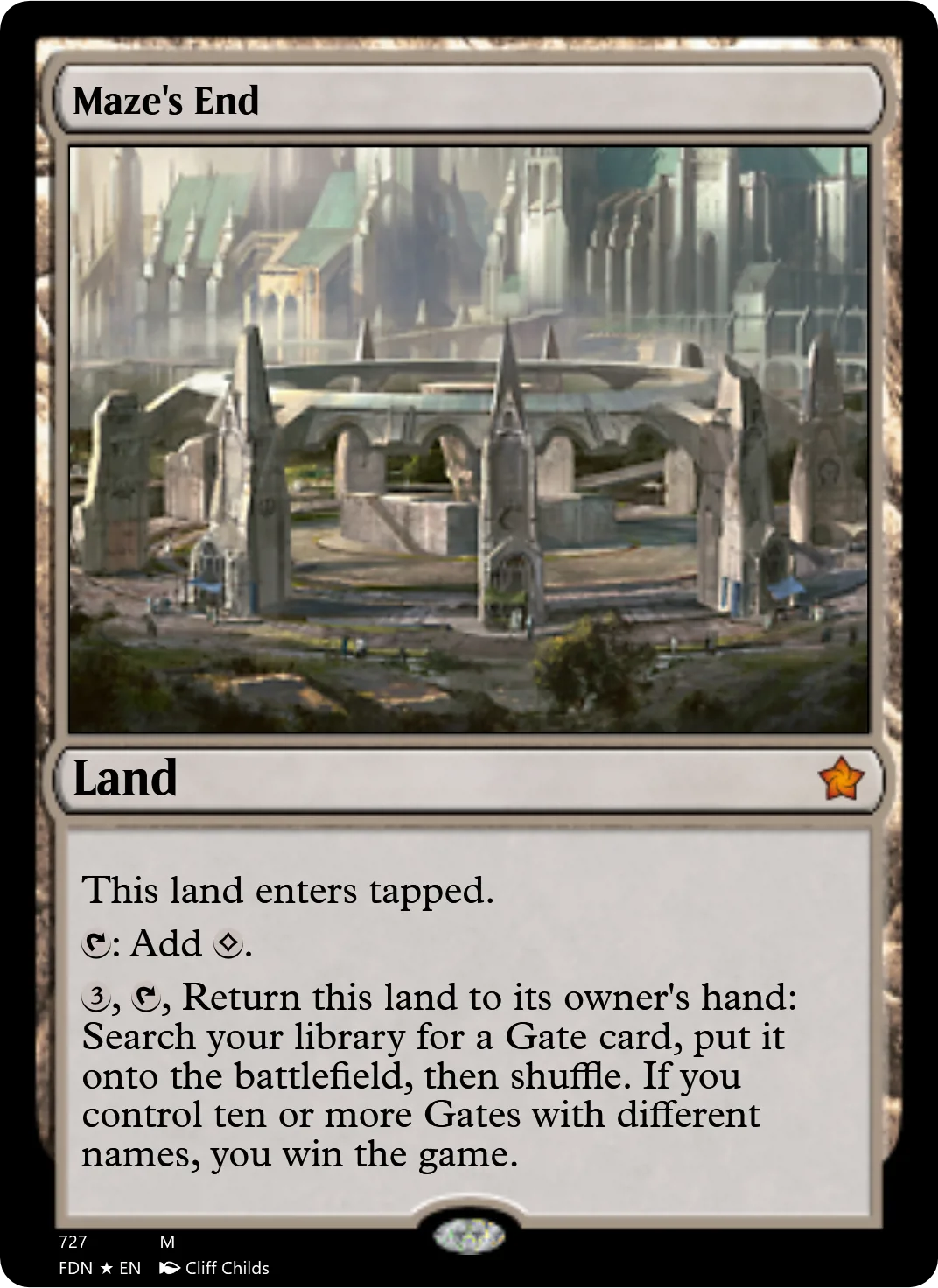 Maze's End