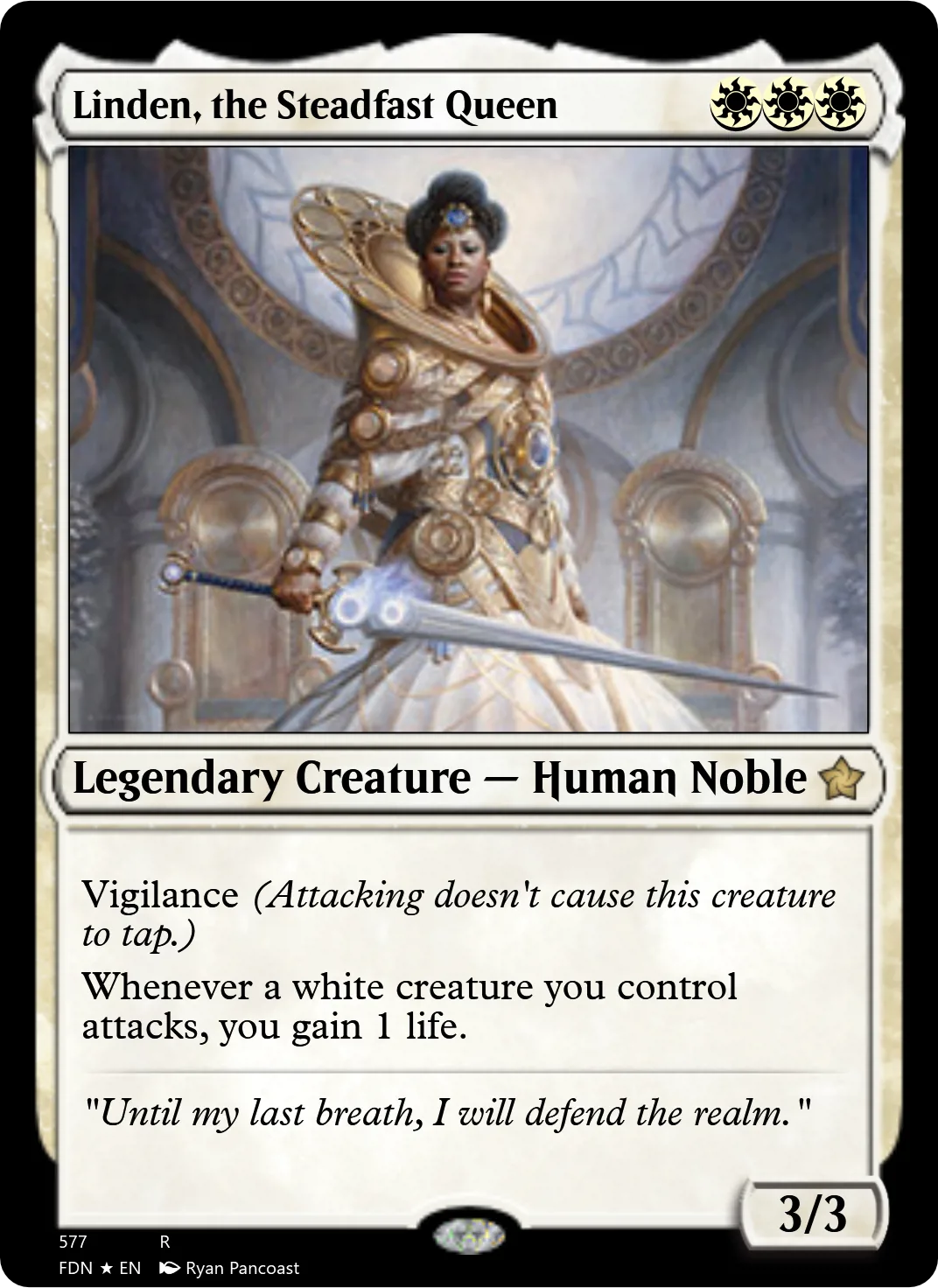 Linden, the Steadfast Queen