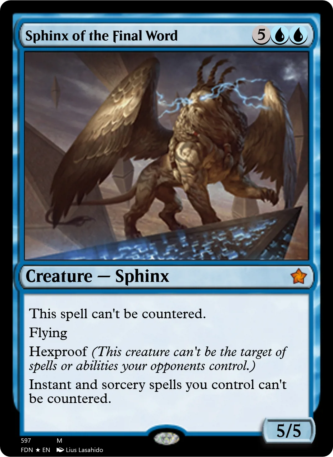 Sphinx of the Final Word