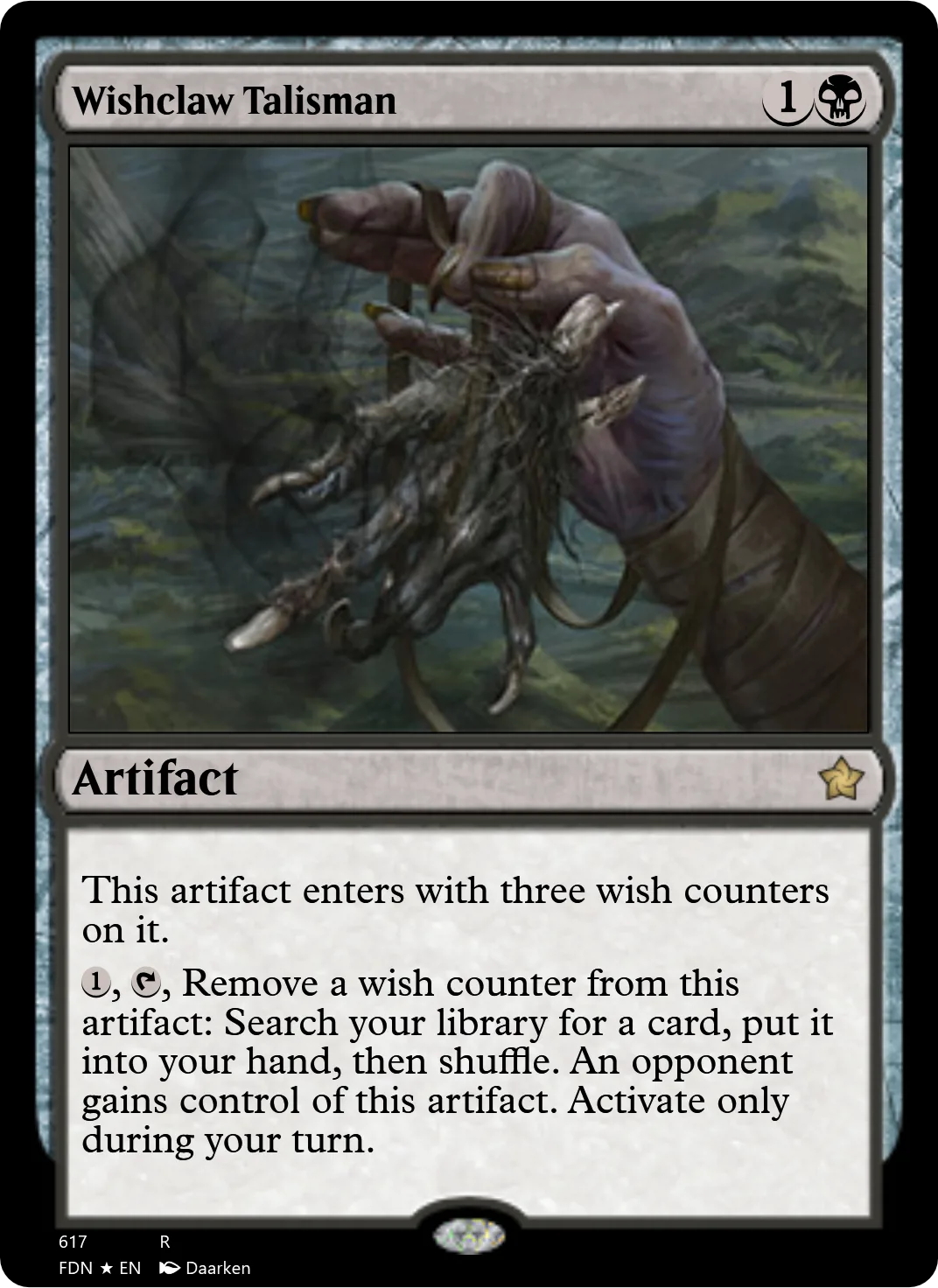 Wishclaw Talisman