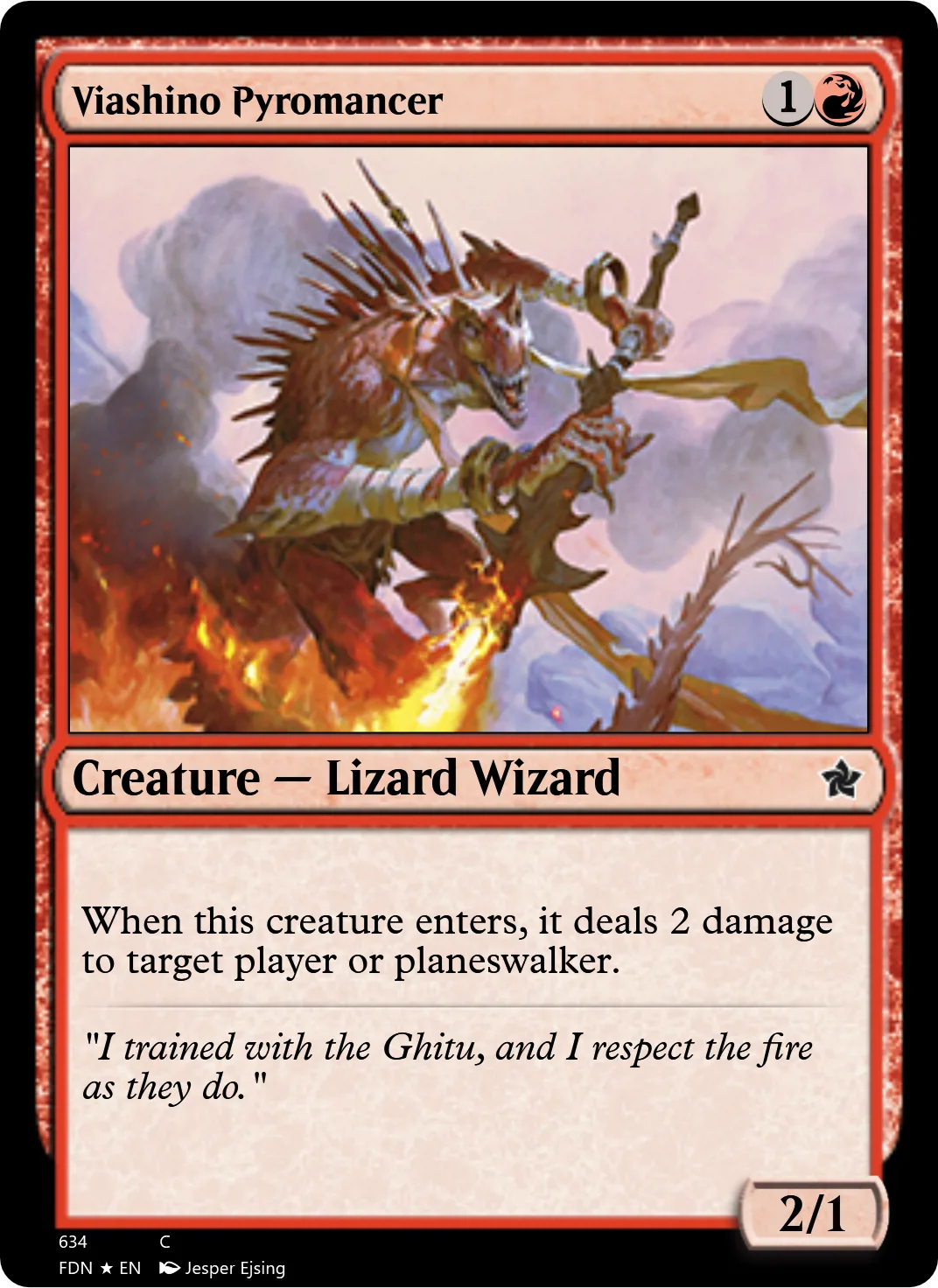 Viashino Pyromancer
