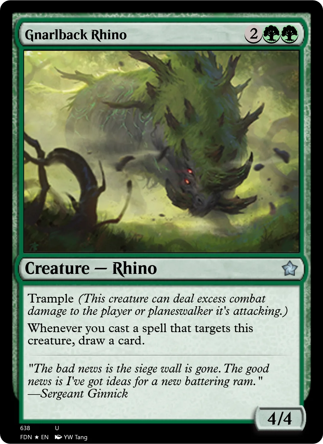 Gnarlback Rhino