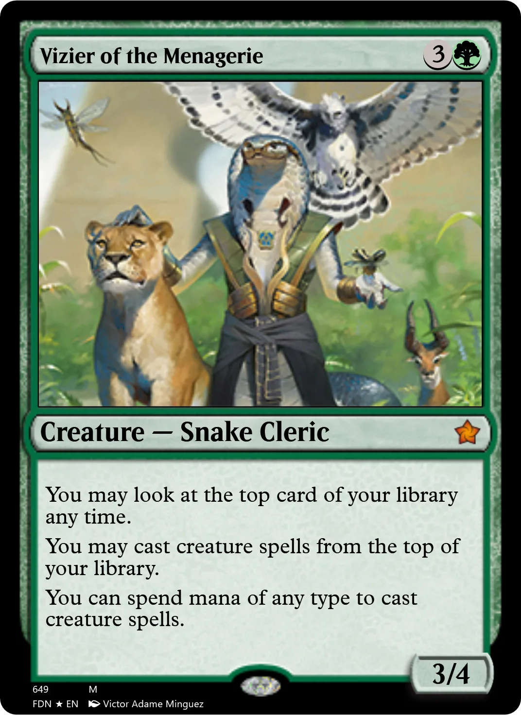 Vizier of the Menagerie