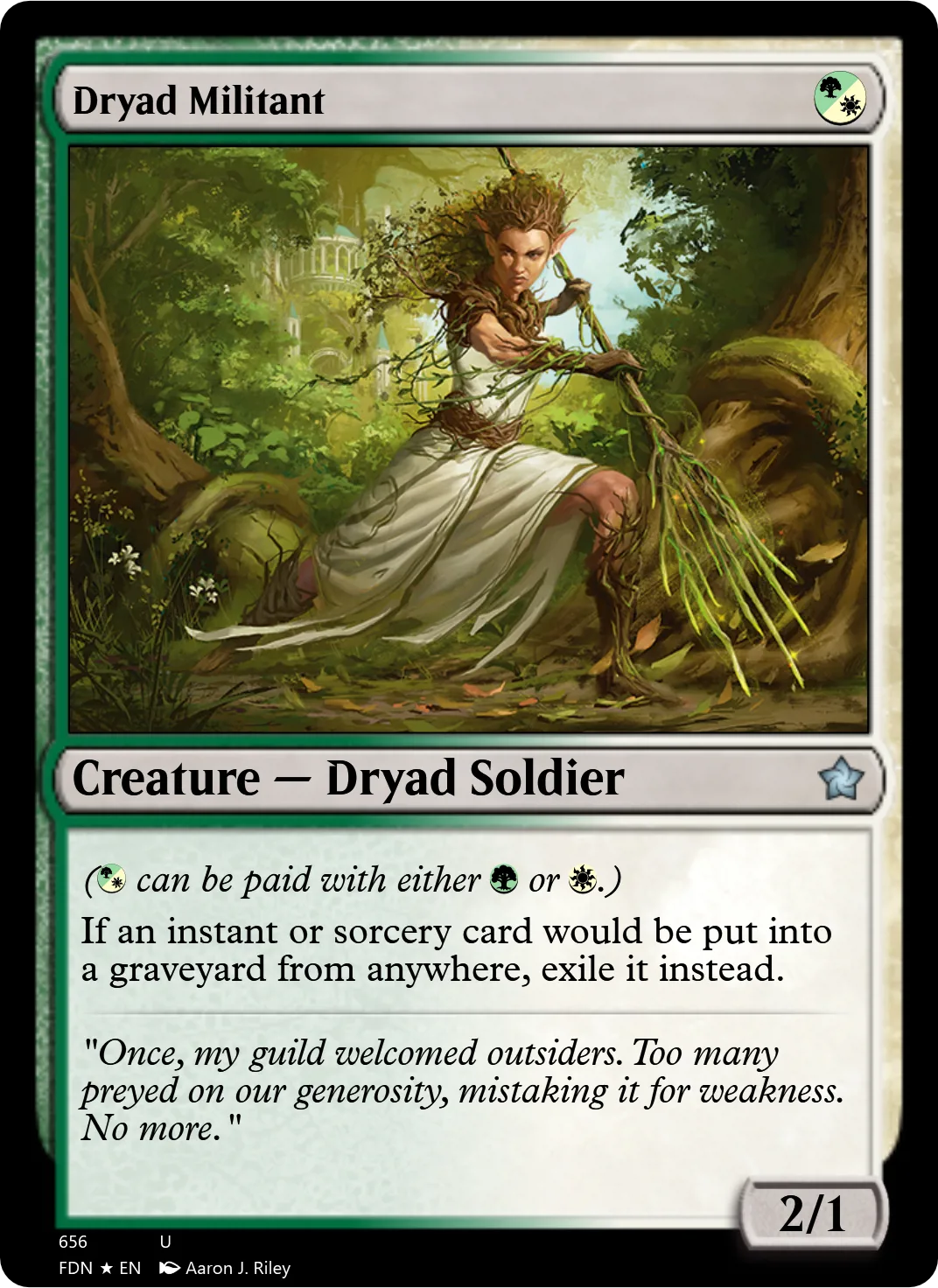 Dryad Militant