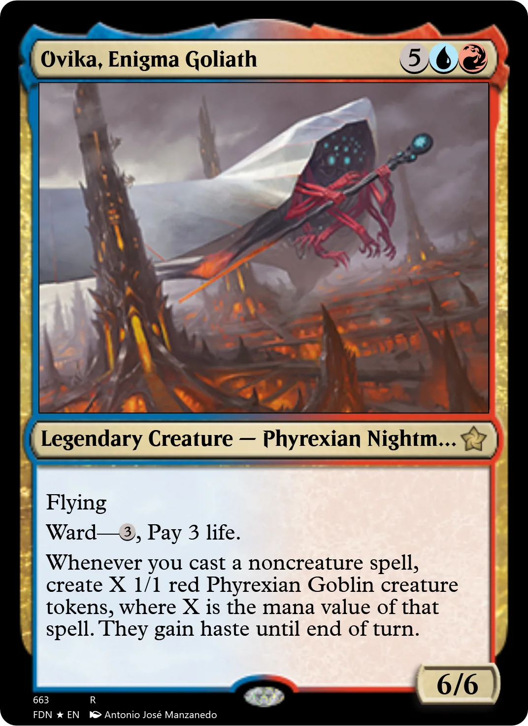 Ovika, Enigma Goliath