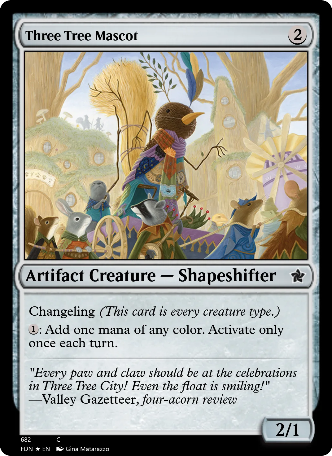 Three Tree Mascot
