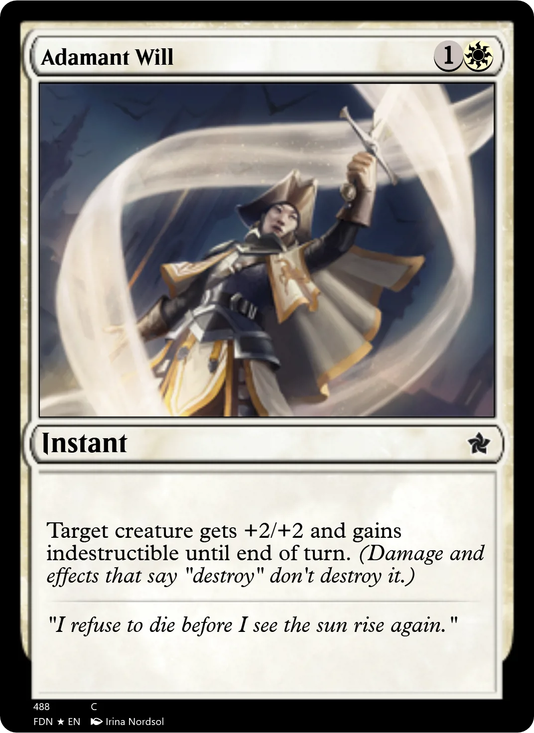 Adamant Will