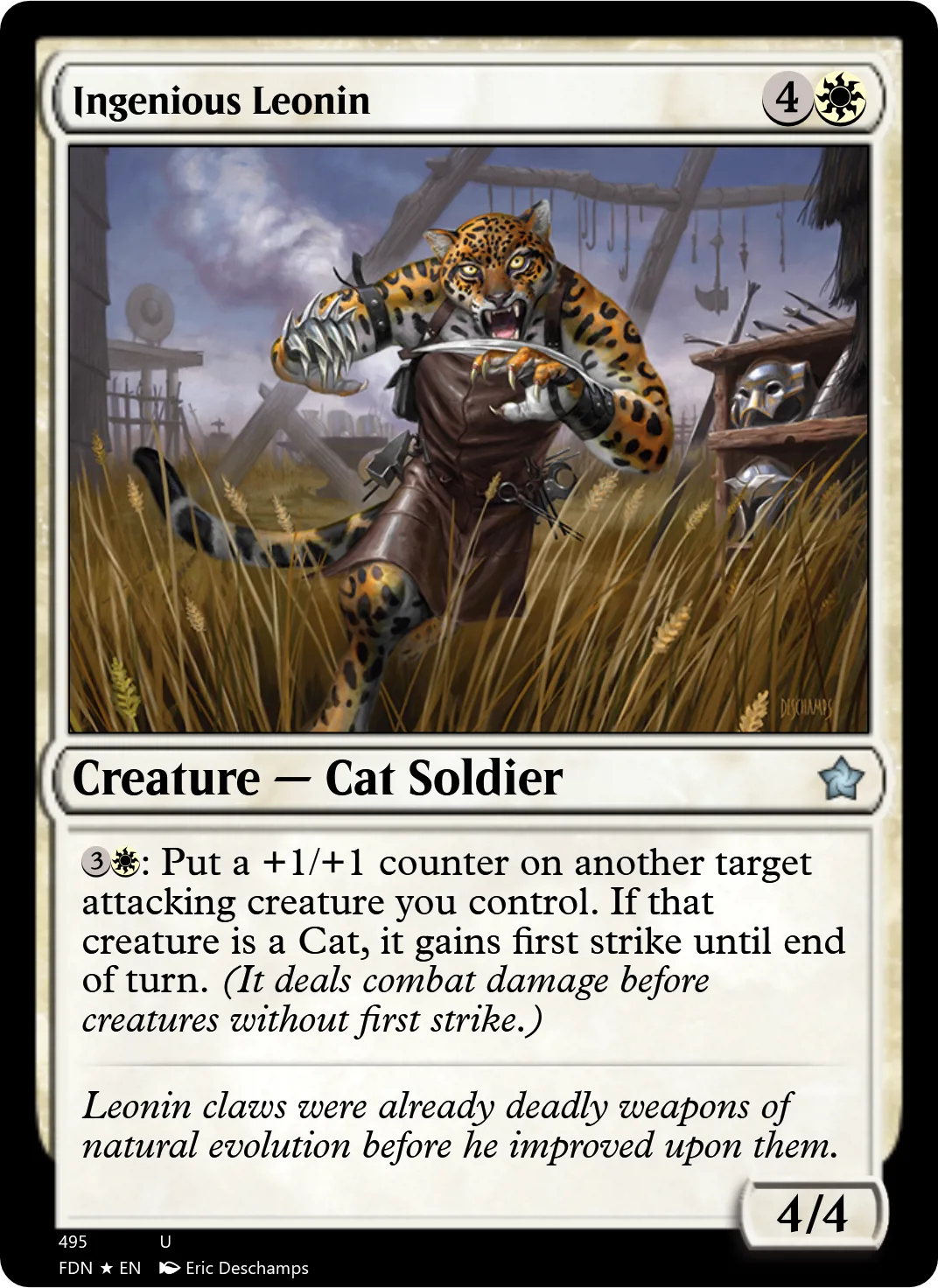 Ingenious Leonin