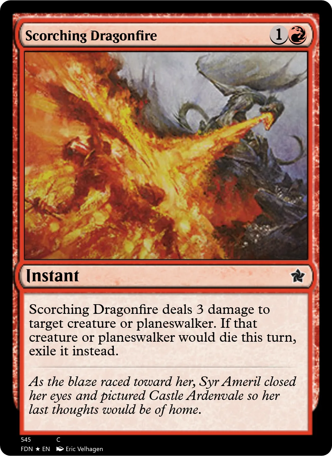 Scorching Dragonfire