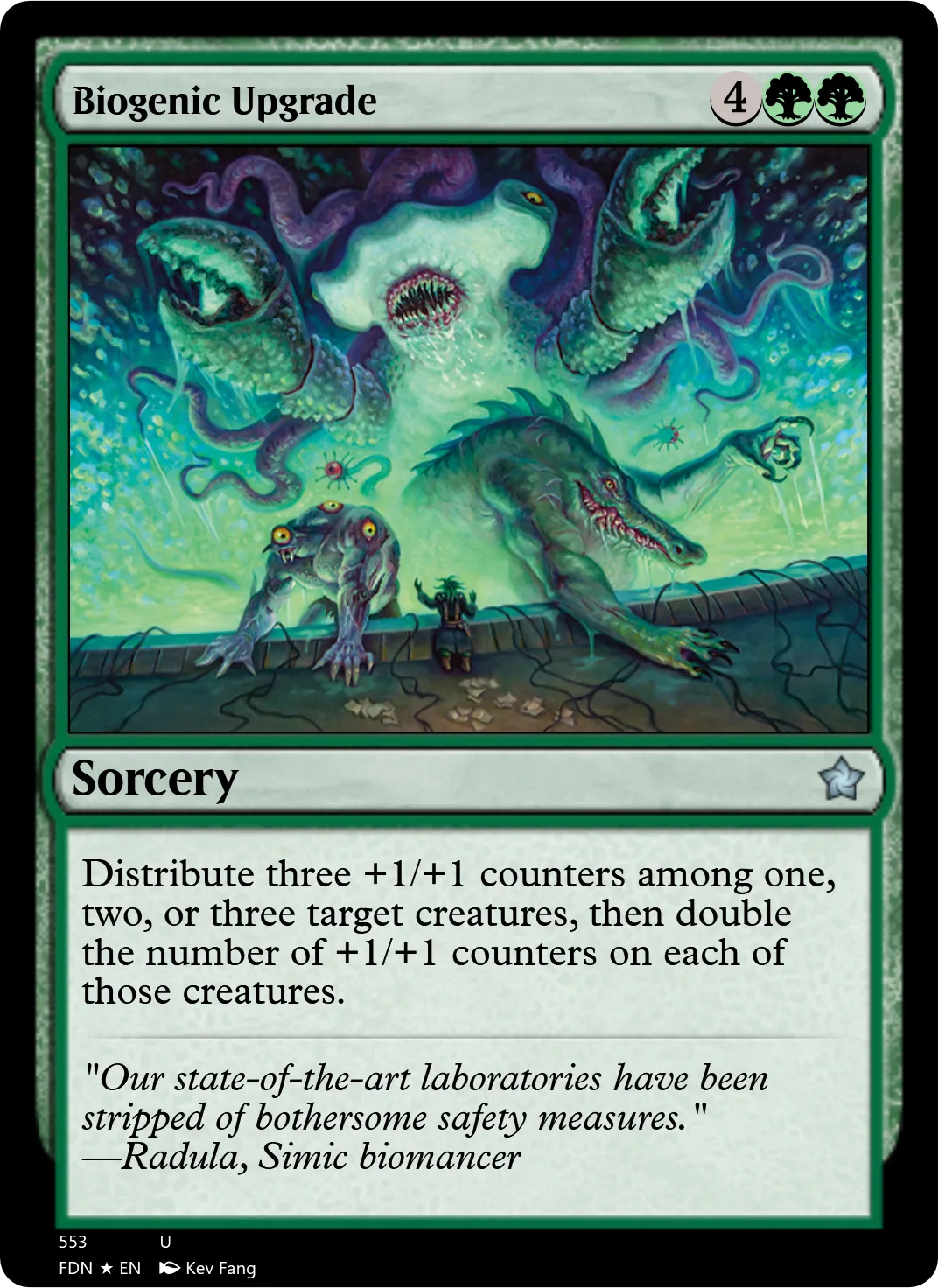 Biogenic Upgrade