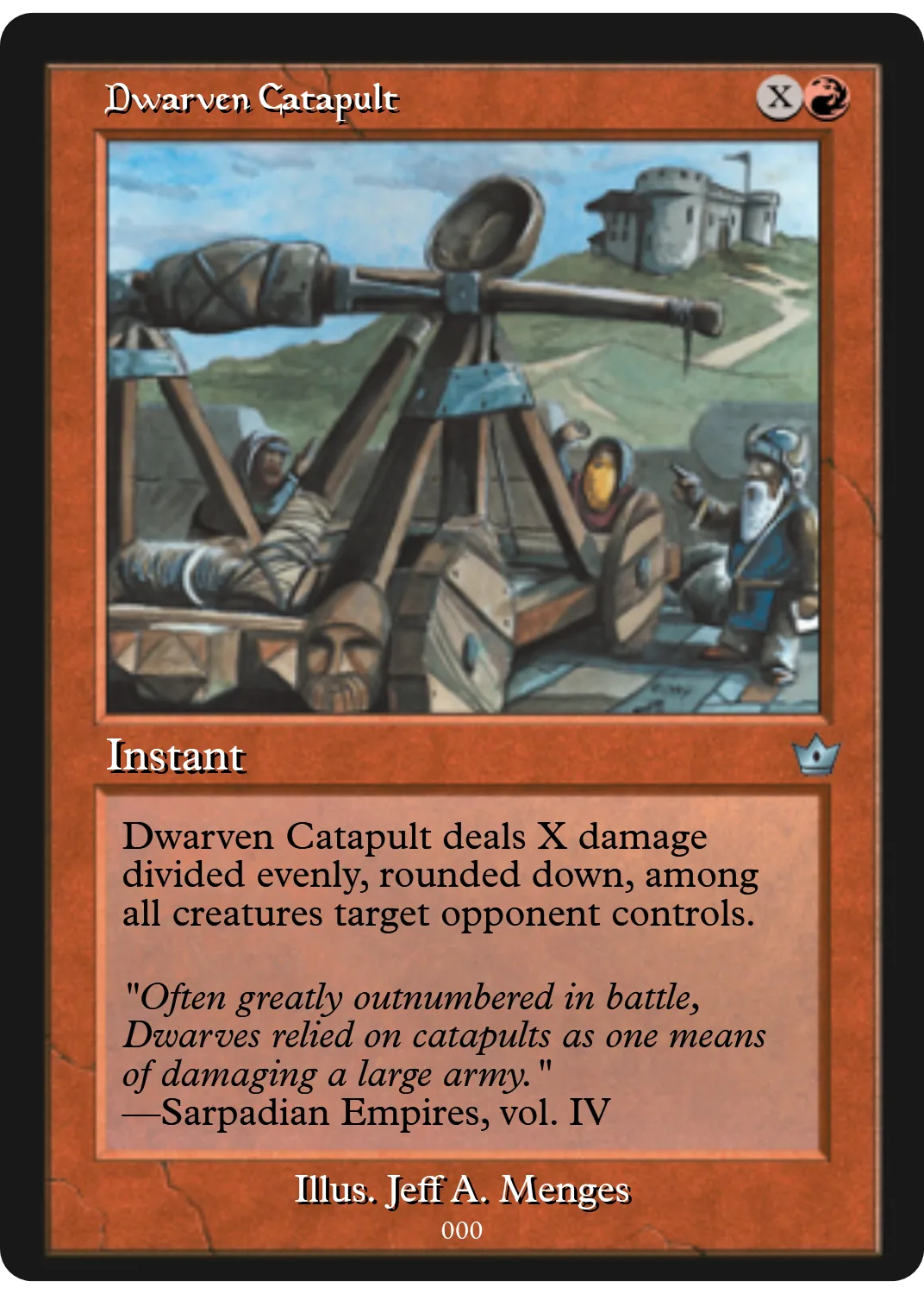 Dwarven Catapult