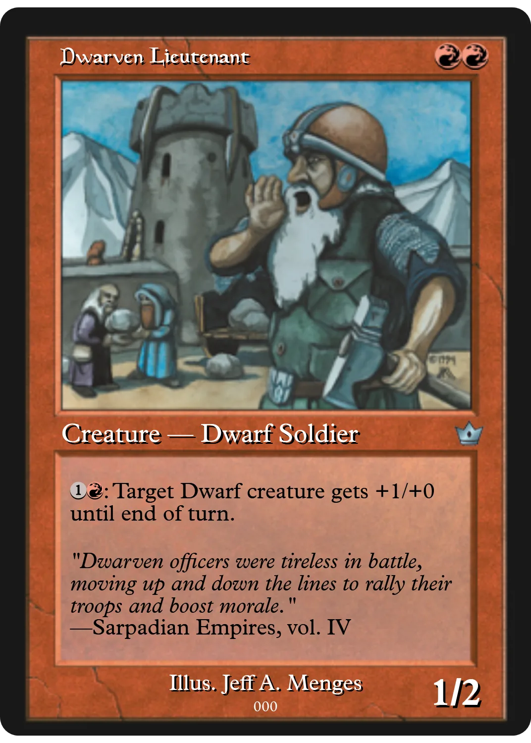 Dwarven Lieutenant