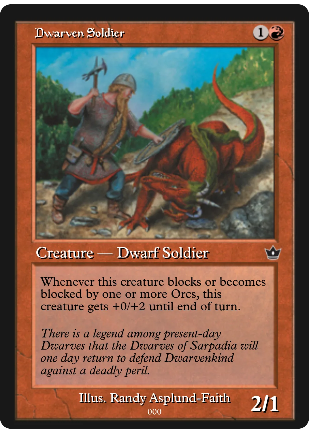 Dwarven Soldier