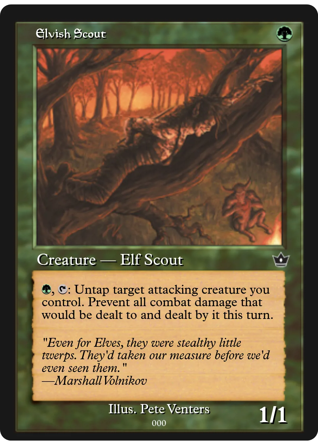Elvish Scout