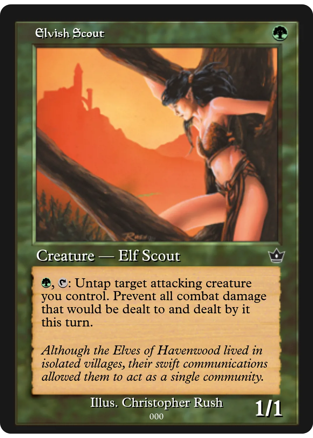 Elvish Scout