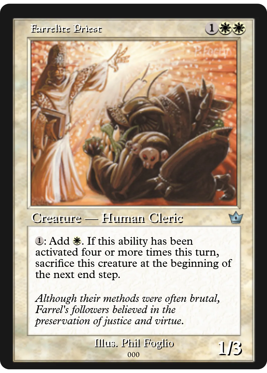 Farrelite Priest