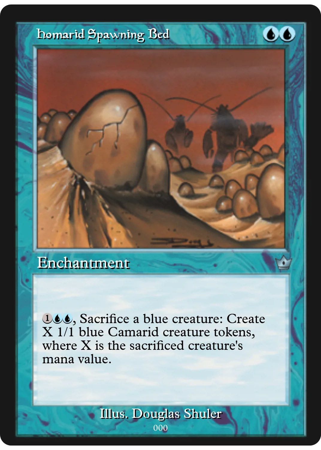 Homarid Spawning Bed
