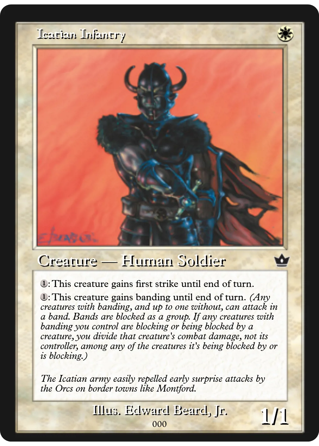 Icatian Infantry